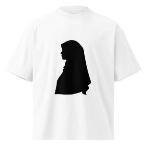 Izzah - Unisex organic oversized high neck t-shirt