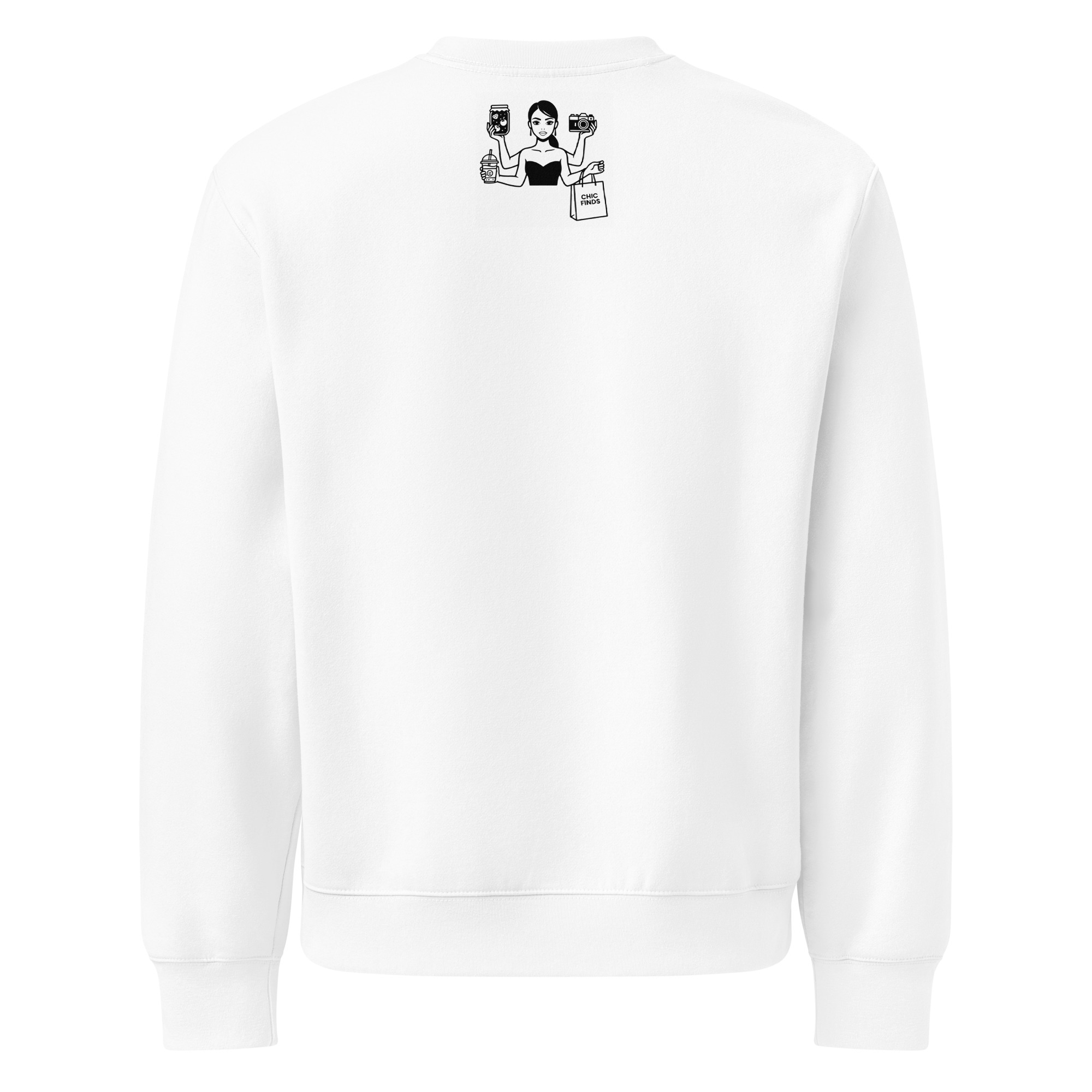 Chic Finds & Busy Minds – Oversized heavyweight sweatshirt - Image 3
